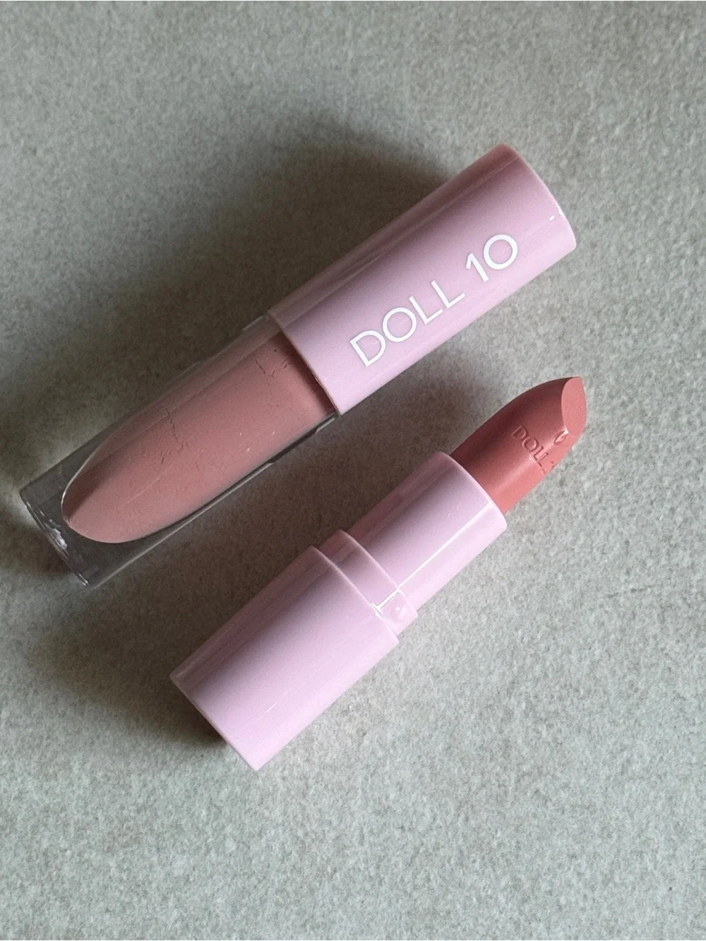 Doll 10 Lip Gloss & Lipstick Duo Sweetest Kiss Shade New in Box